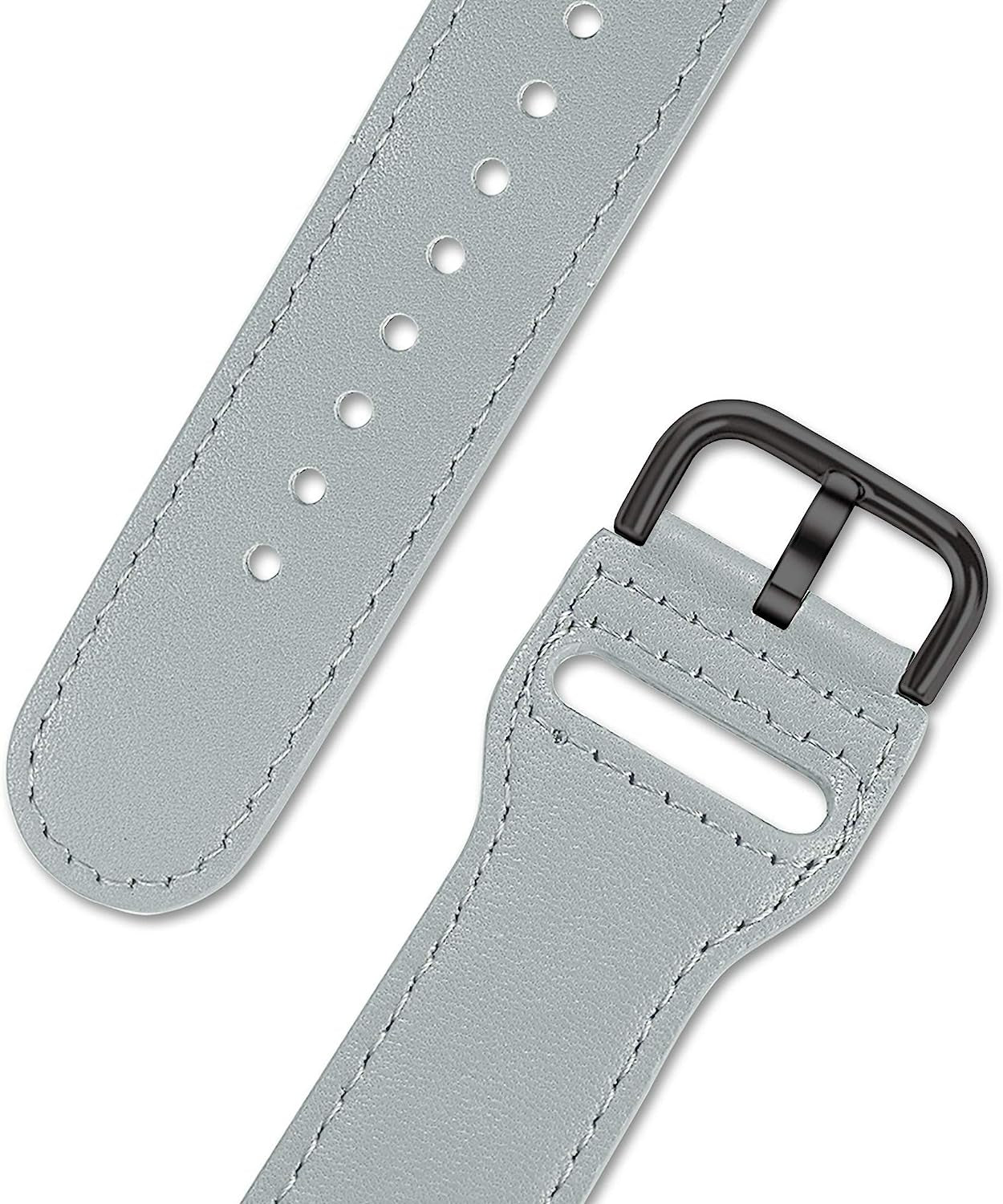 ONMROAD Leather Bands Compatible with Apple Watch 38Mm 40Mm 41Mm 42Mm 44Mm 45Mm, Genuine Leather Replacement Band for Iwatch Series7 6 5 4 3 2 1 SE, Leather Apple Watch Strap for Women & Men  ONMROAD   