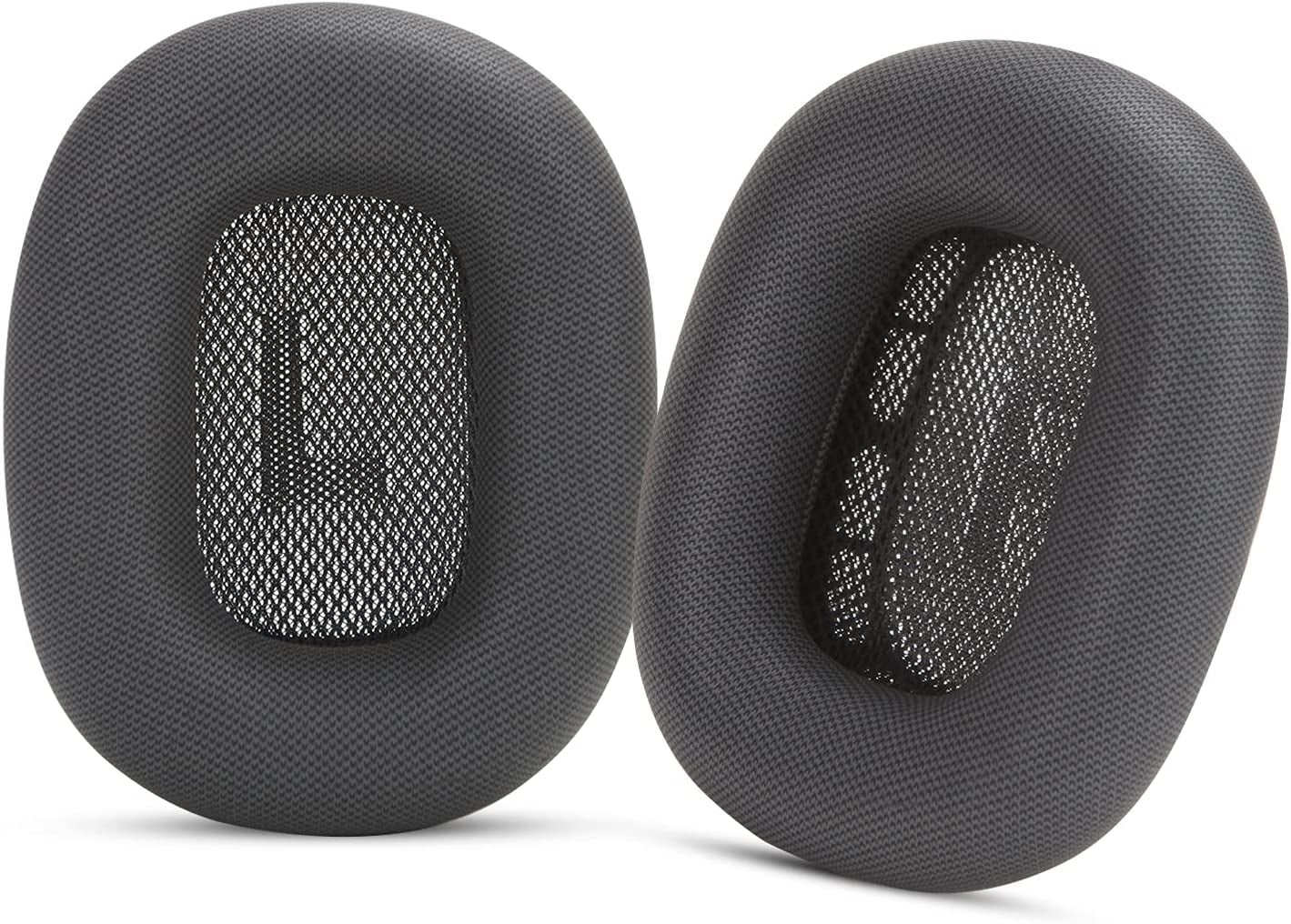 Earpads for Apple Airpods Max Earpad Replacement Sweat Proof Ear Cushions Airpods Max Ear Pad Earcups with Protein Leather, Memory Foam and Magnet Blue  Earrock Black Protein Leather 