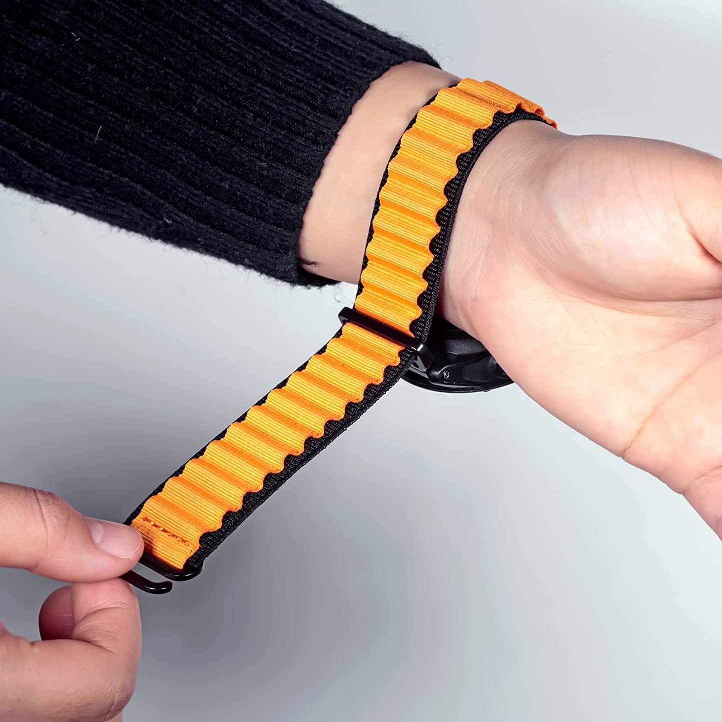 Compatible with Garmin, Rugged Woven Nylon Sport Band with G-Hook Watch Band for Fēnix/Forerunner/Vivoactive/Approach/Marq/Quatix/D2 Series Tough Replacement Band for Men  torbollo   