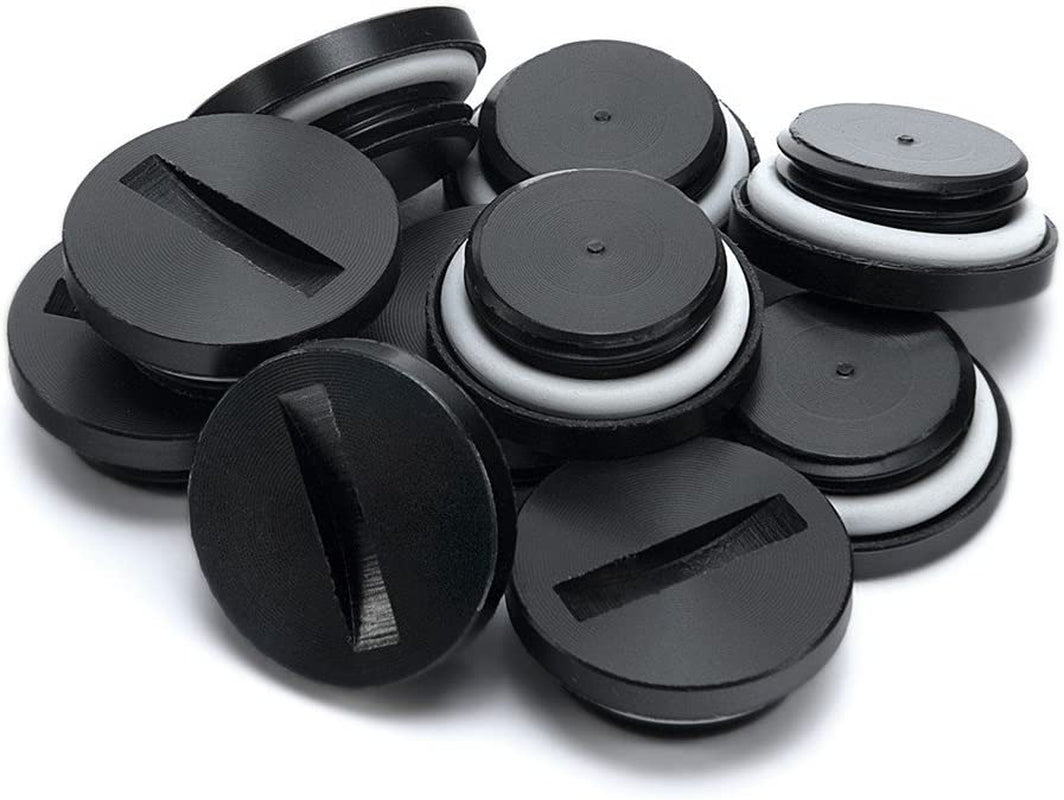 EKWB Ek-Plug G1/4" Acetal, Black, 10-Pack  EKWB   