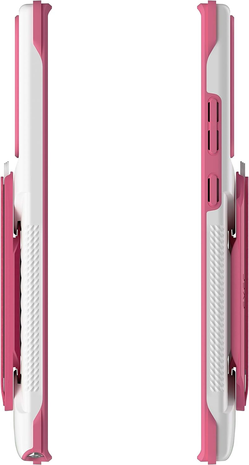 Ghostek Exec Note 20 Ultra Wallet Case - Pink Leather Card Holder & Magnetic Car Mount Compatible (6.9 Inch, 5G)  Ghostek   