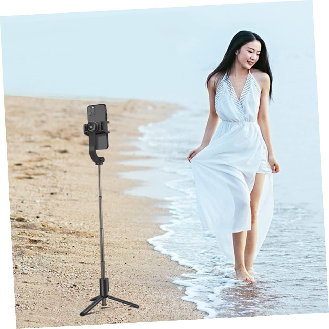 UKCOCO 1 PC Phone Stabilizer Camera Stabilizer Camera Tripods Handheld Tripod Smartphone Stabilizer Handheld Mobile Phone Stand Smartphone Gimbal Stabilizer Tripod for Cellphone Balance  UKCOCO   