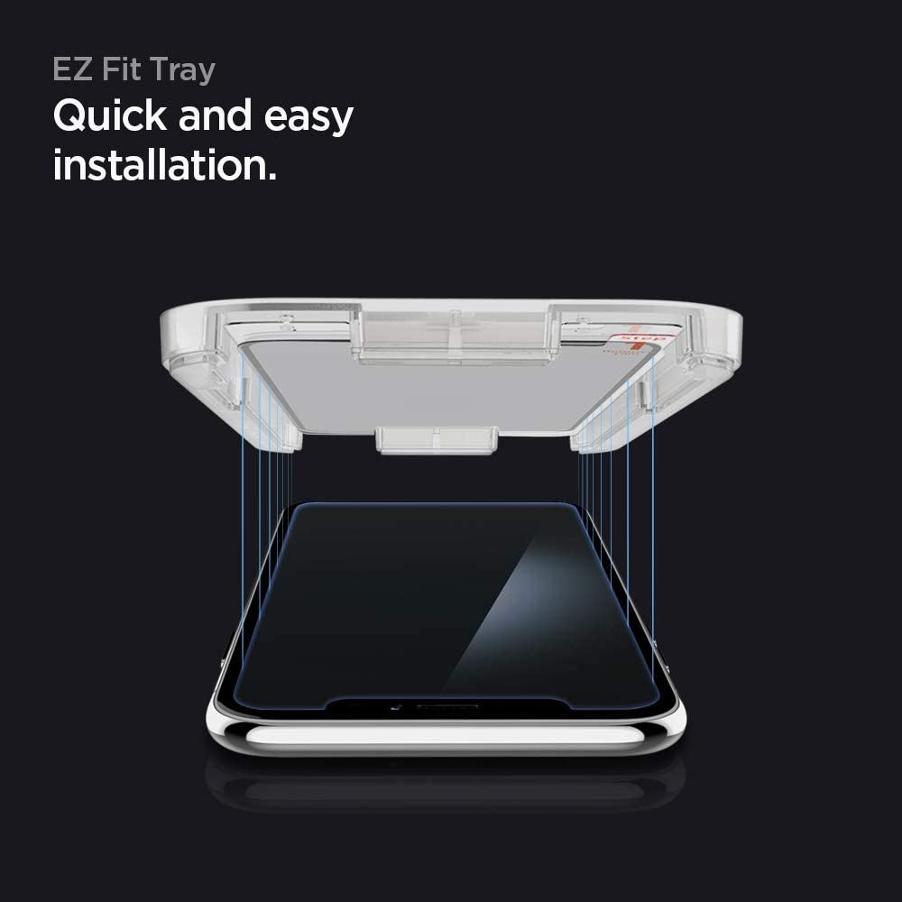 Spigen Tempered Glass Screen Protector [Glastr EZ FIT] Designed for Iphone 11 / Iphone XR [6.1 Inch] [Case Friendly] - 2 Pack  Spigen   