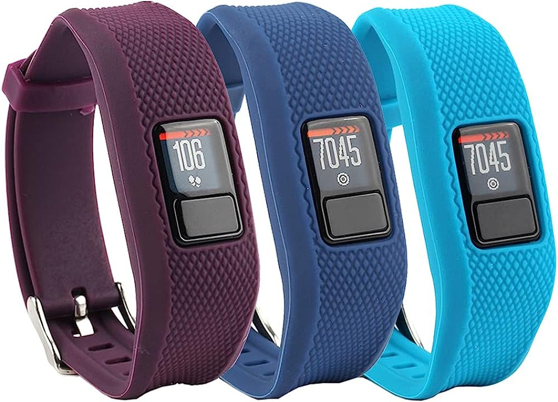 Honecumi Vivofit Jr Bands Compatible with Garmin Vivofit Jr 2 Band/Vivofit 3 Replacement Band for Kids Boys Girls Men Women Vivofit Jr 2 Watchband Wristband Strap Accessories Bands with Secure Clasp  honecumi 3 Solid Type 2  