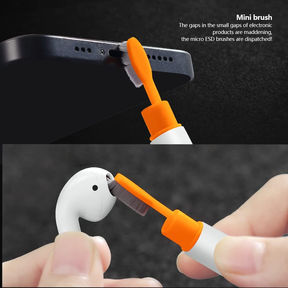 SIN SHINE 7-In-1 Electronics Cleaner Kit - Keyboard Cleaner, Dust Cleaning Mud, Laptop Cleaner Set with Cleaning Gel - Electronic Cleaner Box for PC Monitor, TV, Phone, Computer (Bbh01-Tz-White)  SIN SHINE   