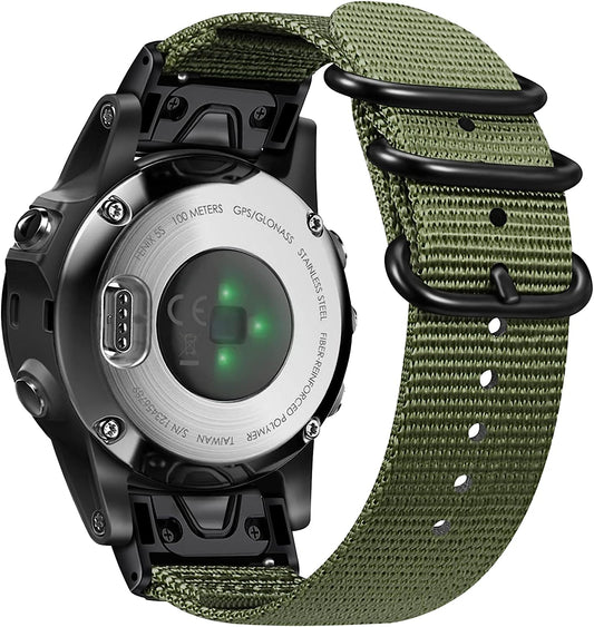 Fintie 20Mm Band Compatible with Garmin Fenix 7S / Fenix 6S / Fenix 5S, Quickfit Soft Woven Nylon Sport Strap Compatible with Garmin Fenix 5S Plus/Fenix 6S Pro/Sapphire/Descent Mk2S Smartwatch  FINTIE   