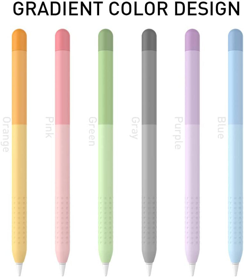 Delidigi Case for Apple Pencil 1St Generation, Silicone Protective Cover/Sleeve (Gradient Pink)  Delidigi   