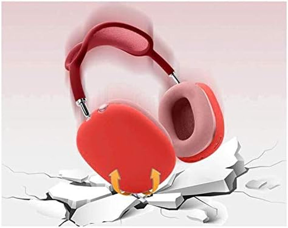 Zotech Silicone Protective Cover, Soft Earcup Cushions Case for Airpods Max (Red)  Zotech   