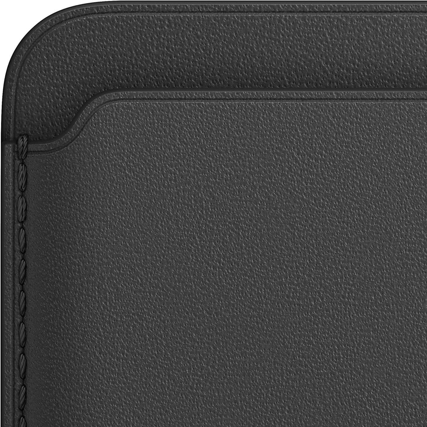 Apple Leather Wallet with Magsafe (For Iphone) - Black (Previous Version, without Find My)  Apple   