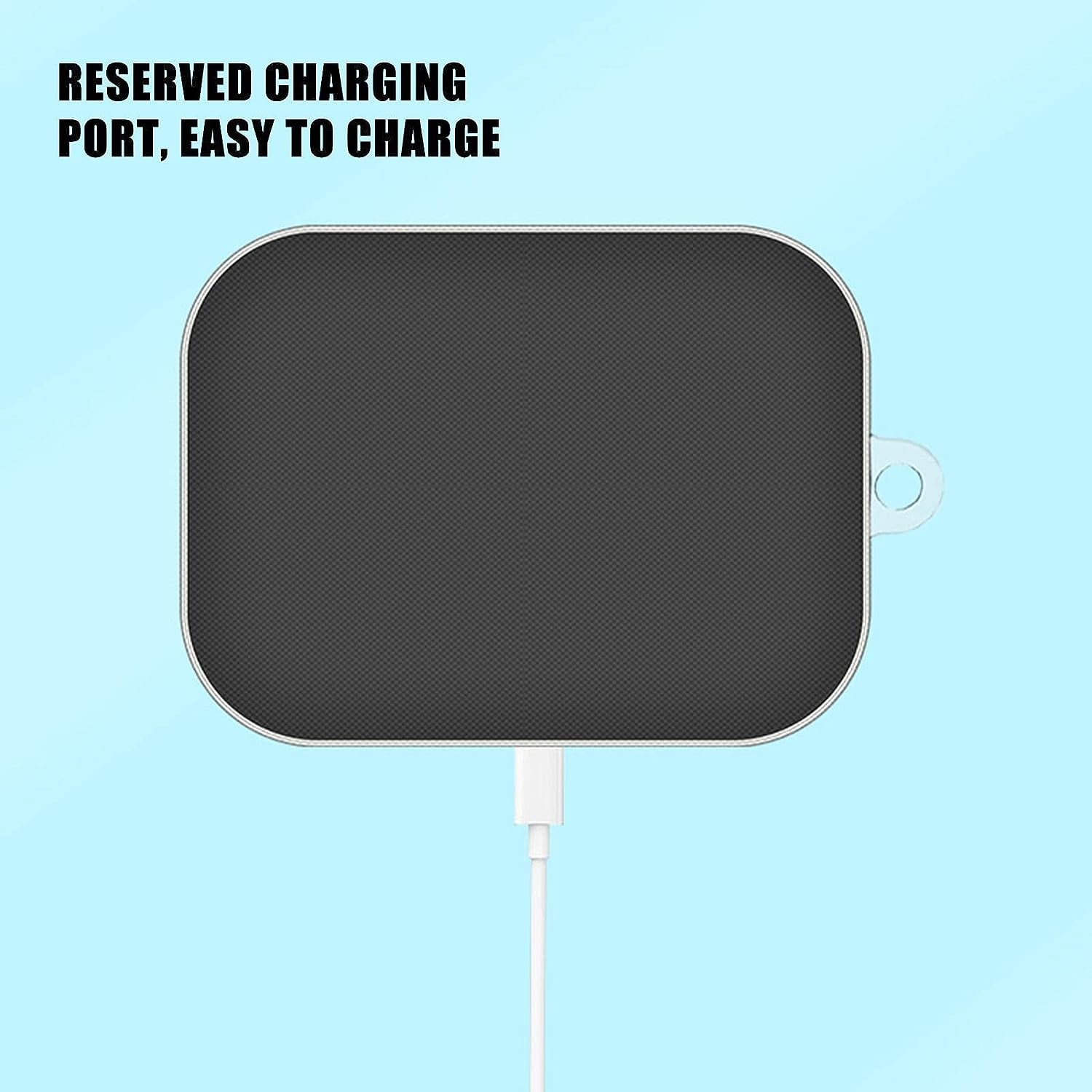 Aeihevo [2-Pack] Transparent Case Cover for Sony Linkbuds WF-L900 | Shockproof Full Body Protection Sleeve Skin Cover | Soft TPU Clear Cover with Carabiner for Wireless Earbuds  Aeihevo   