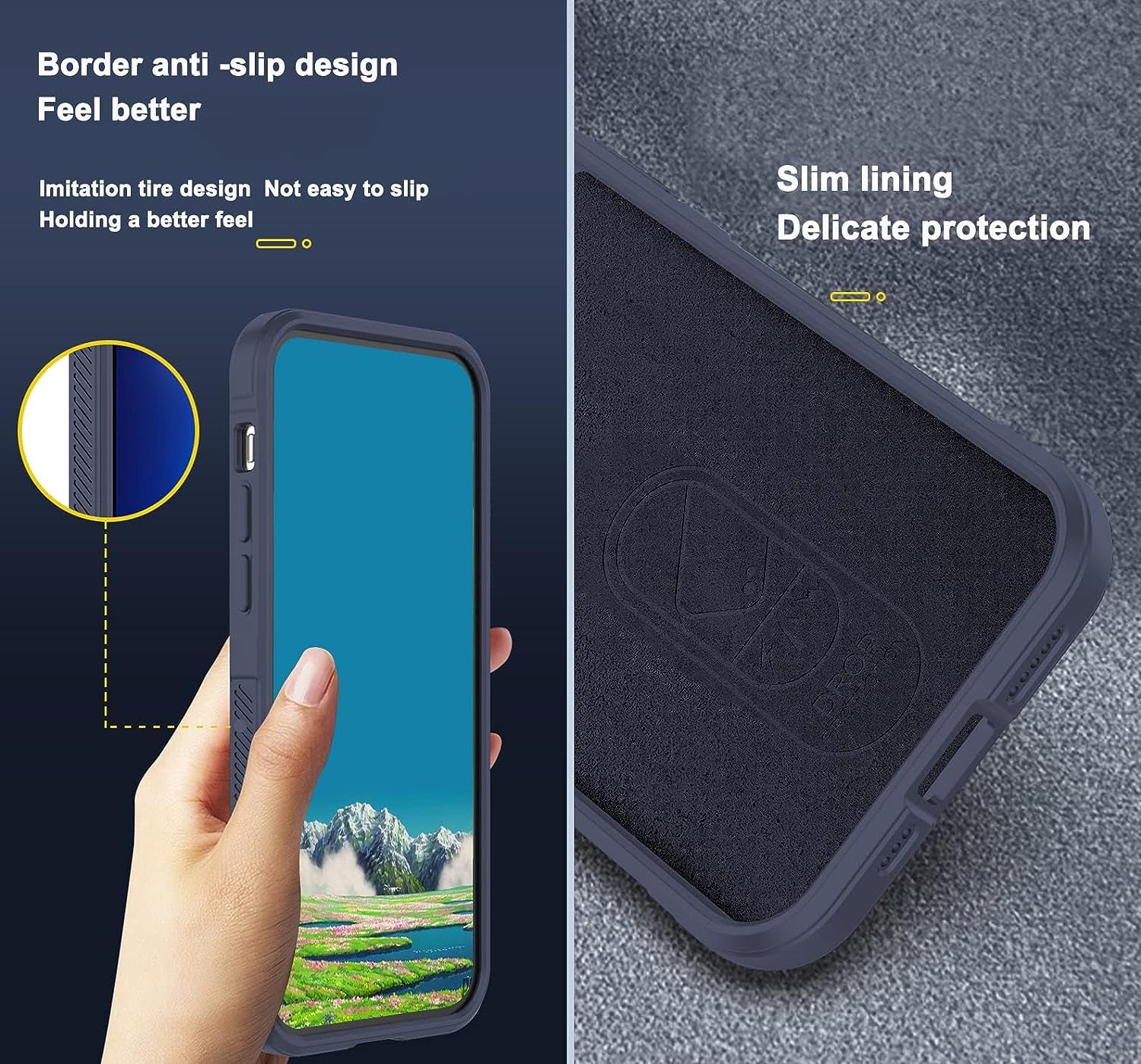 Tiwinxing Case Compatible with Oneplus Nord N30 5G Case Shockproof, Soft TPU Slim Oneplus Nord N30 5G Case for Women Men Anti-Scratch Protective Phone Case (Blue)  Tiwinxing   