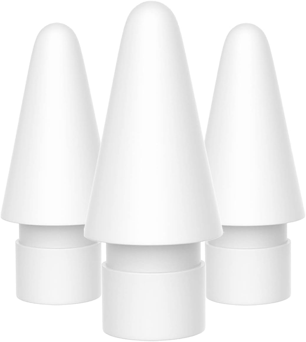 Compatible for Apple Pencil Tips 3 Pack (Pink)  AWINNER White  
