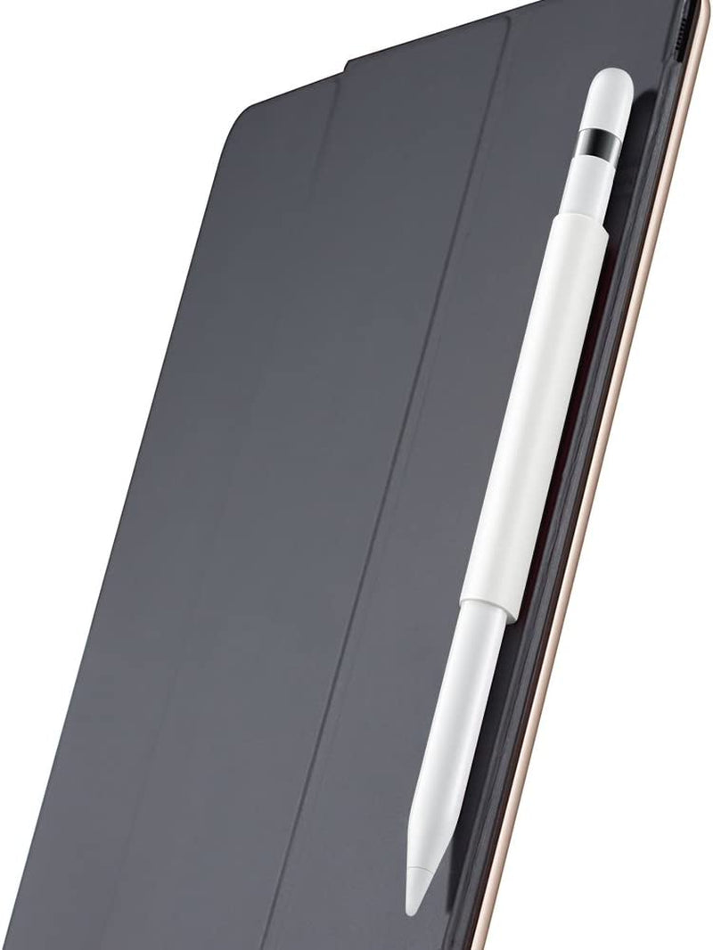 FRTMA for Apple Pencil Magnetic Sleeve, Soft Silicone Holder Grip for Apple Ipad Pro Pencil, Ivory White (Apple Pencil Not Included)  FRTMA   