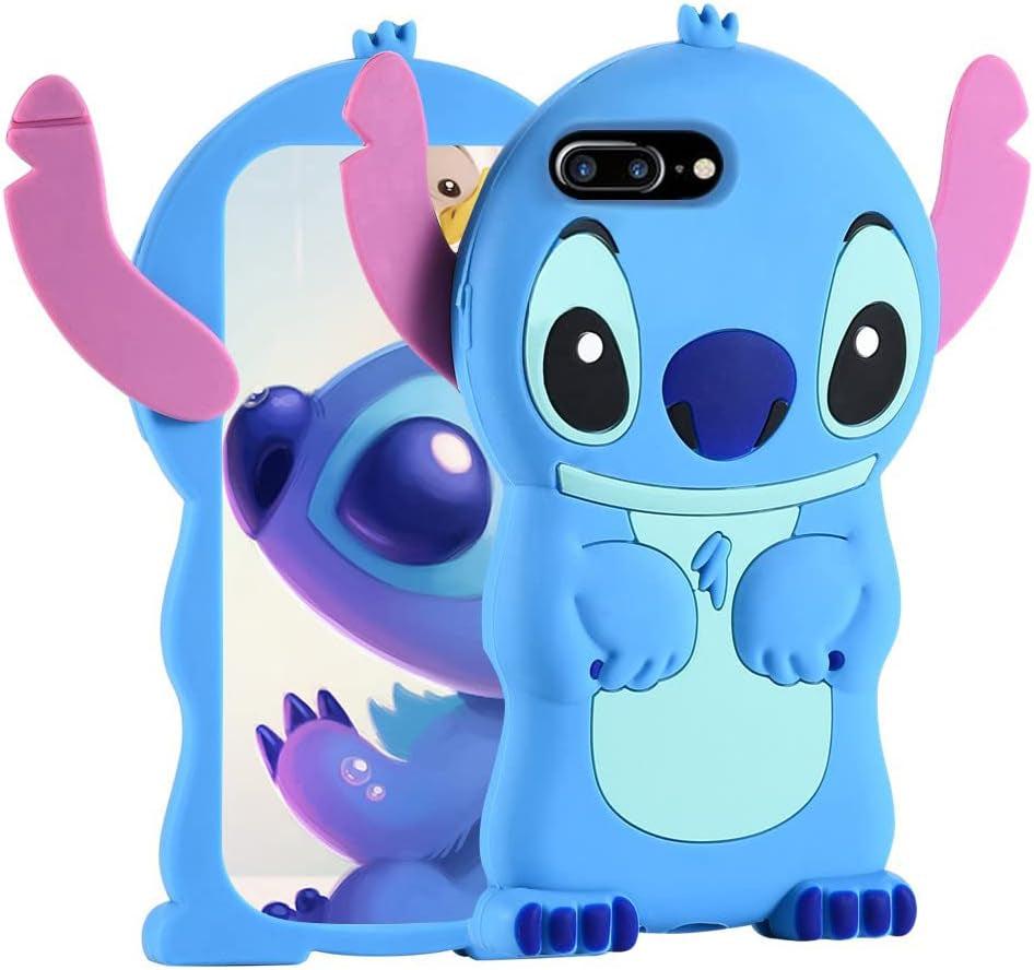 ZCSIBORUI Compatible with Iphone 12 Pro Max Case, 3D Cartoon Silicone Cover, Cute Cartoon Animal Character Cool Shockproof Silicone Protective Shell Skin Case for Iphone 12 Pro Max  ZCSIBORUI Fit Iphone 8 Plus/7 Plus/6S Plus /6 Plus 5.5”  