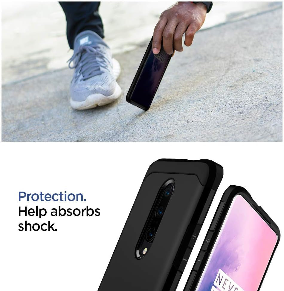 Spigen Tough Armor Designed for Oneplus 7 Pro Case (2019) - Black  Spigen   