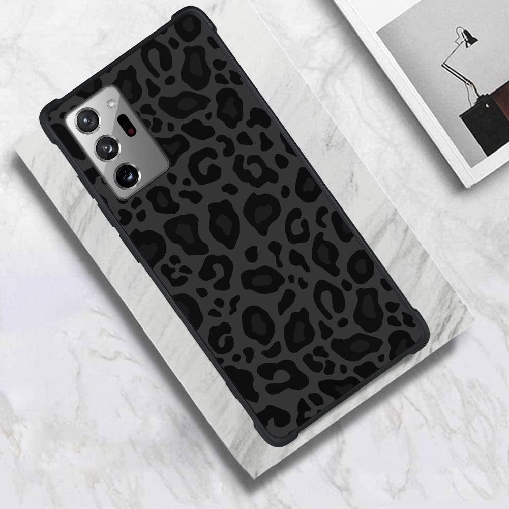 KANGHAR Case Compatible with Galaxy Note 20 Ultra,Black Leopard Design,Tire Texture Non-Slip +Shockproof Rugged TPU Protective Case for Samsung Galaxy Note 20 Ultra-Leopard Pattern  KANGHAR   