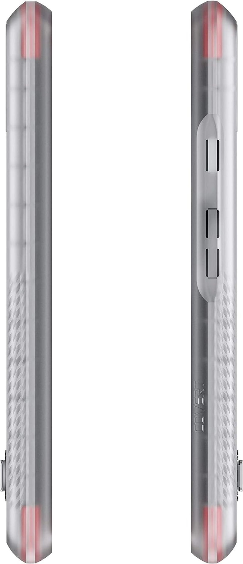 Ghostek Covert Pixel 4A 5G Case Clear with Kickstand Slim Fit Thin Shockproof Design Military Grade Scratch Resistant Back and Non-Slip Hand Grip Protective Cover for 2020 Google Pixel 4A 5G - (Clear)  Ghostek   