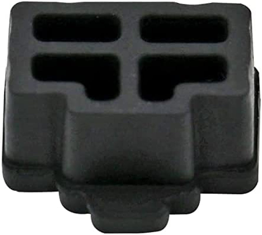 Iexcell 25 Pcs Black Ethernet Hub Port RJ45 anti Dust Cover Cap Protector Plug  iExcell   