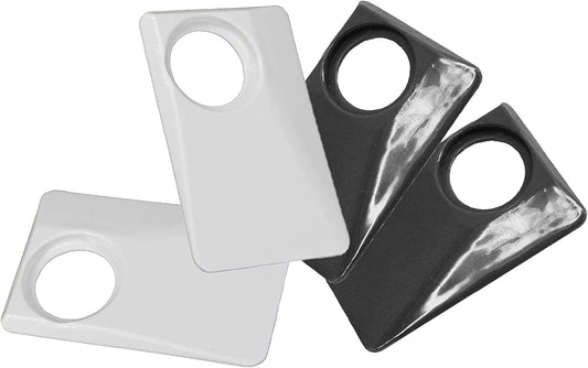 Craftbay 4PCS Wallet Card Case for Airtag Case Holder for Airtag for Handbag, Backpack Wallet, Clutch, or Wristlet Tag Card Flex Credit Card Size 2White+2Black, No  CraftBay   