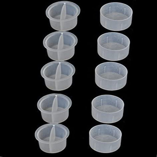 Astromania Dust Caps Set for 1.25" Telescope Eyepieces or Other Accessories - 5 Dust Caps and 5 Dust Plugs  Astromania   