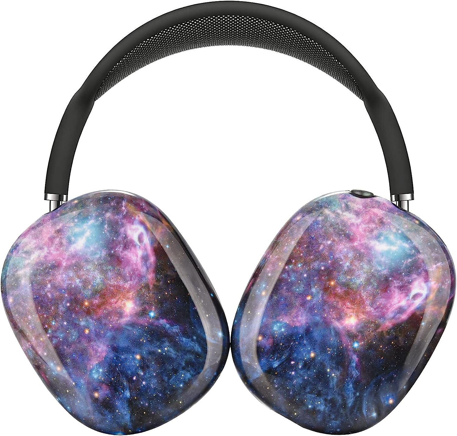 VISOOM Airpod Max Case Cover - Airpods Max Bling Cases Women Crystal TPU Soft Anti-Scratch Protective Girl Accessories for Apple Airpods Max  VISOOM Starry Sky  