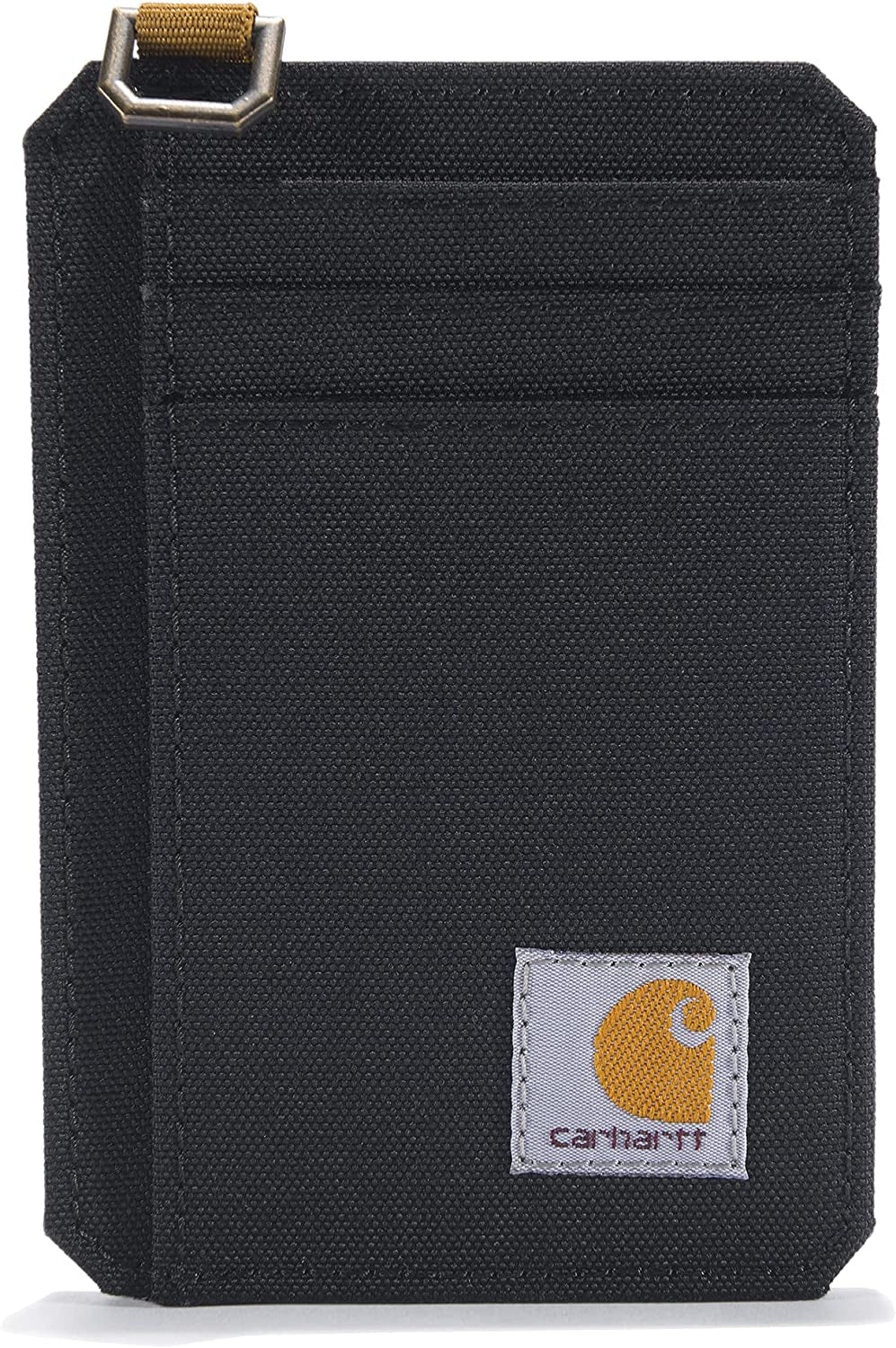 Carhartt Front Pocket Wallets, Durable Canvas or Leather Wallet with & without Money Clip  Carhartt   