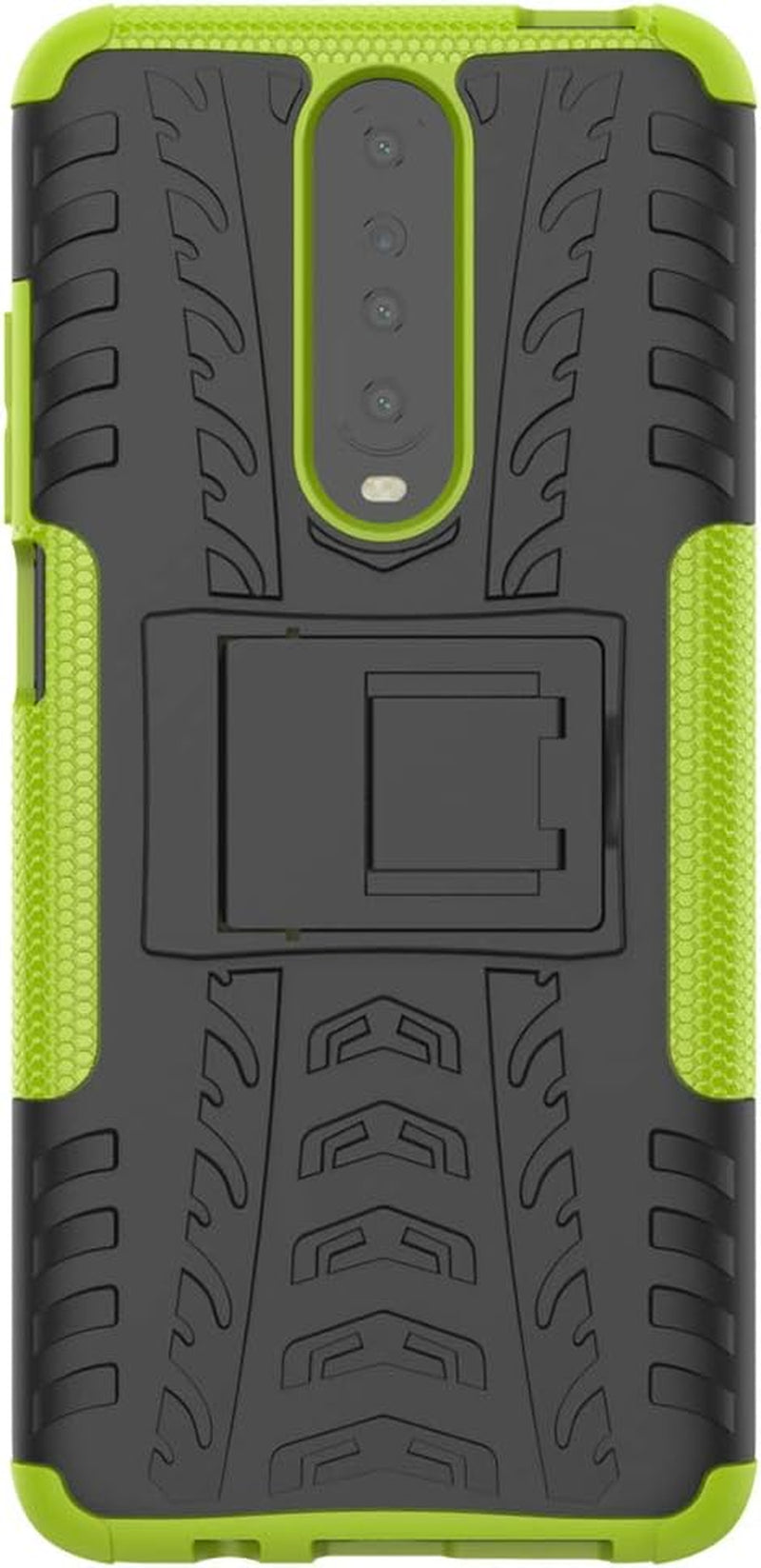 Wentian Xiaomi Redmi K30 / Poco X2 Case, Caseexpert® Heavy Duty Shockproof Rugged Impact Armor Hybrid Kickstand Protective Cover Case for Xiaomi Redmi K30 / K30 Pro/Poco X2 Green  CaseExpert   