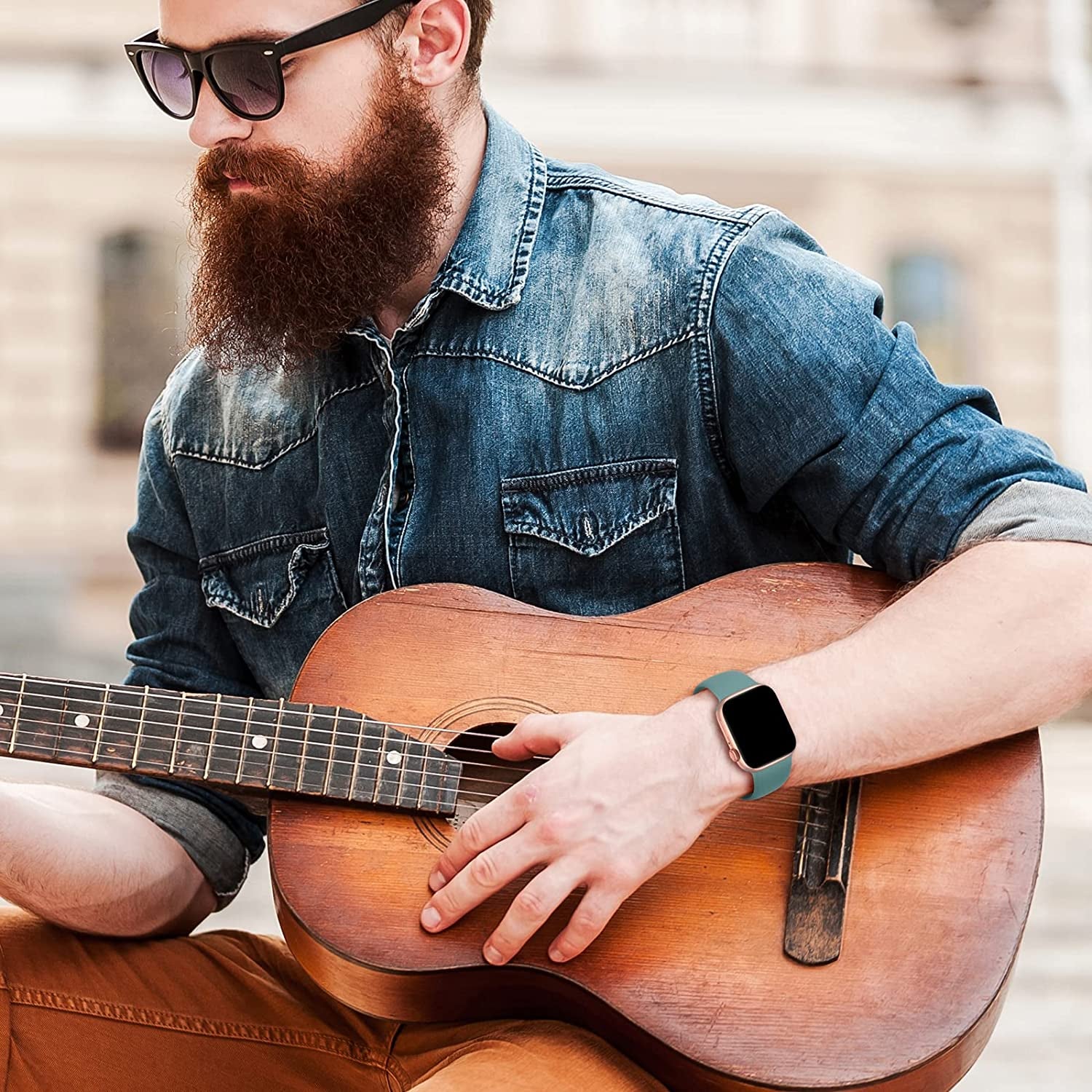 6 Pack Silicone Bands Compatible with Apple Watch Band 38Mm 40Mm 41Mm 42Mm 44Mm 45Mm 49Mm, Soft Sport Waterproof Strap Replacement Wristband for Iwatch Ultra Series 8 SE 7 6 5 4 3 2 1 Women Men  Slimband   