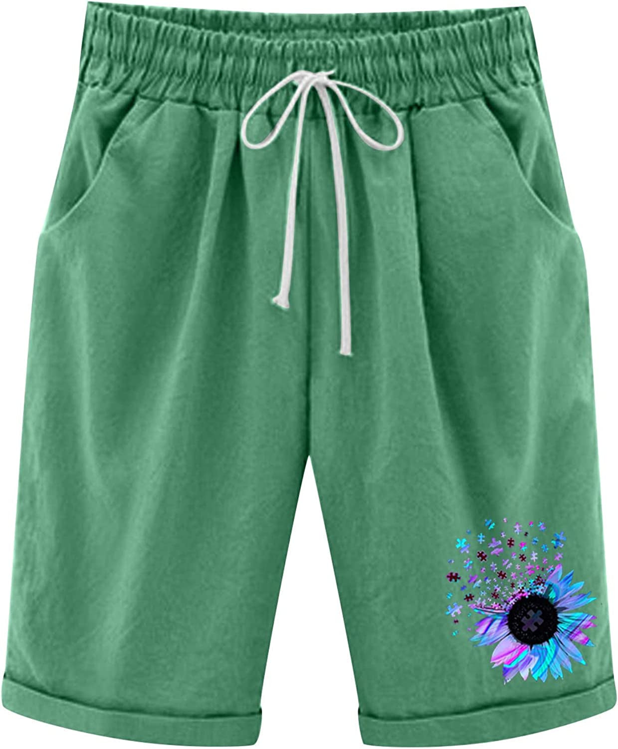 HSSDH Shorts for Women Beach, Women'S Casual Shorts Quick Dry Lightweight Summer Travel Beach Shorts for Women  HSSDH   