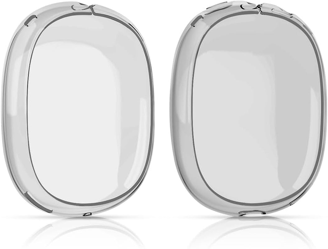 Ainiv Protective Case Compatible with Airpods Max, 2 Pack Soft TPU Anti-Scratch Skin Cover for Airpods Max, Shockproof Accessories for Airpods Max Headphones (Clear Black)  YotoUS   