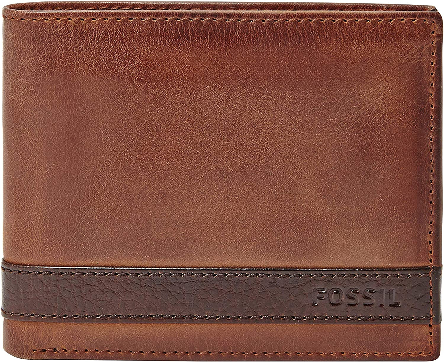 Fossil Men'S Leather Bifold Wallet with Flip ID Window  Fossil Men's Accessories   