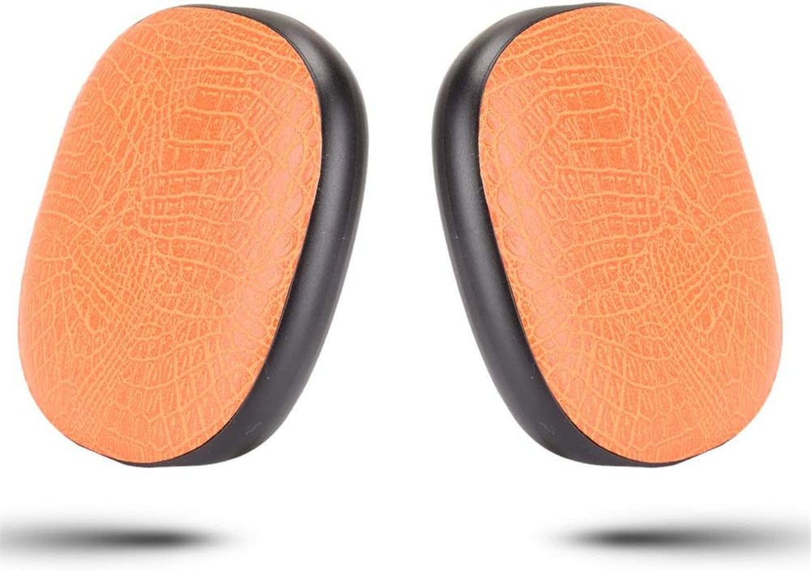 DAYJOY Leather Case Compatible with Airpods Max, Crocodile Pattern Leather Protective Case Cover for Airpods Max (Orange)  DAYJOY   