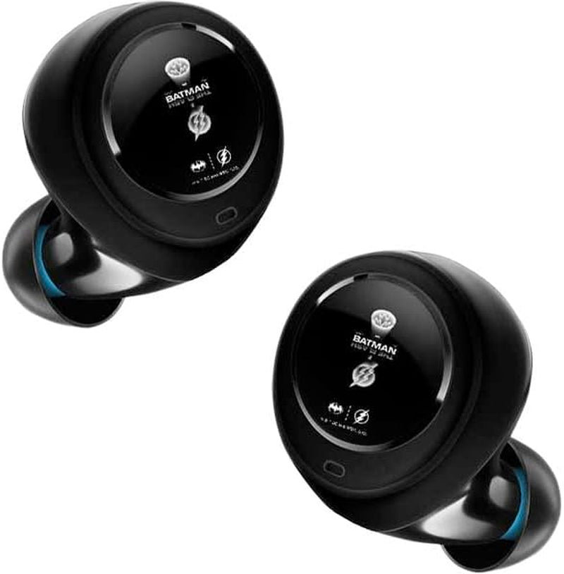 Skinit Decal Skin Compatible with Echo Buds - Officially Licensed Warner Bros the Flash Movie: Batman Flash Future & past Design  Skinit   