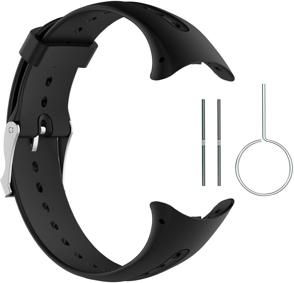 QGHXO Band for Garmin Swim, Soft Silicone Replacement Band Strap for Garmin Swim (No Tracker)  QGHXO   