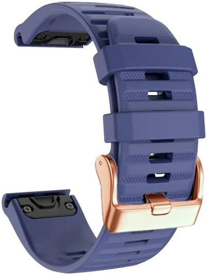 GUMMMY Quickfit 20 22 26Mm Straps Band for Garmin Fenix 7 7X 7S 5S 5 5X plus 6S 6 6X Pro/Epix Smartwatch Watch Band Silicone Bracelet  GUMMMY D 26mm Fenix 7X 3HR 