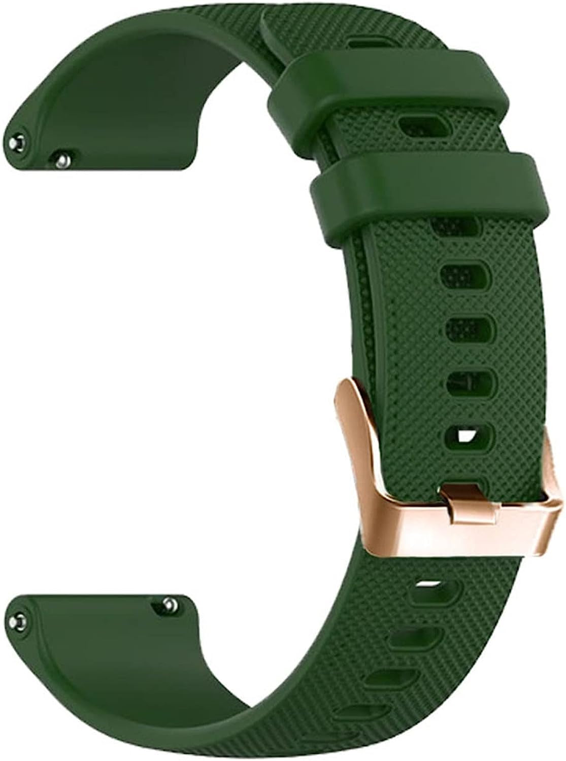 ILAZI 20Mm Smart Watchband Strap for Garmin Venu SQ Silicone Bracelet for Venu2 plus Vivoactive 3 Forerunner 245 645 Wrist Band Correa  ILAZI GREEN BLUE 20mm VENU2 Plus 