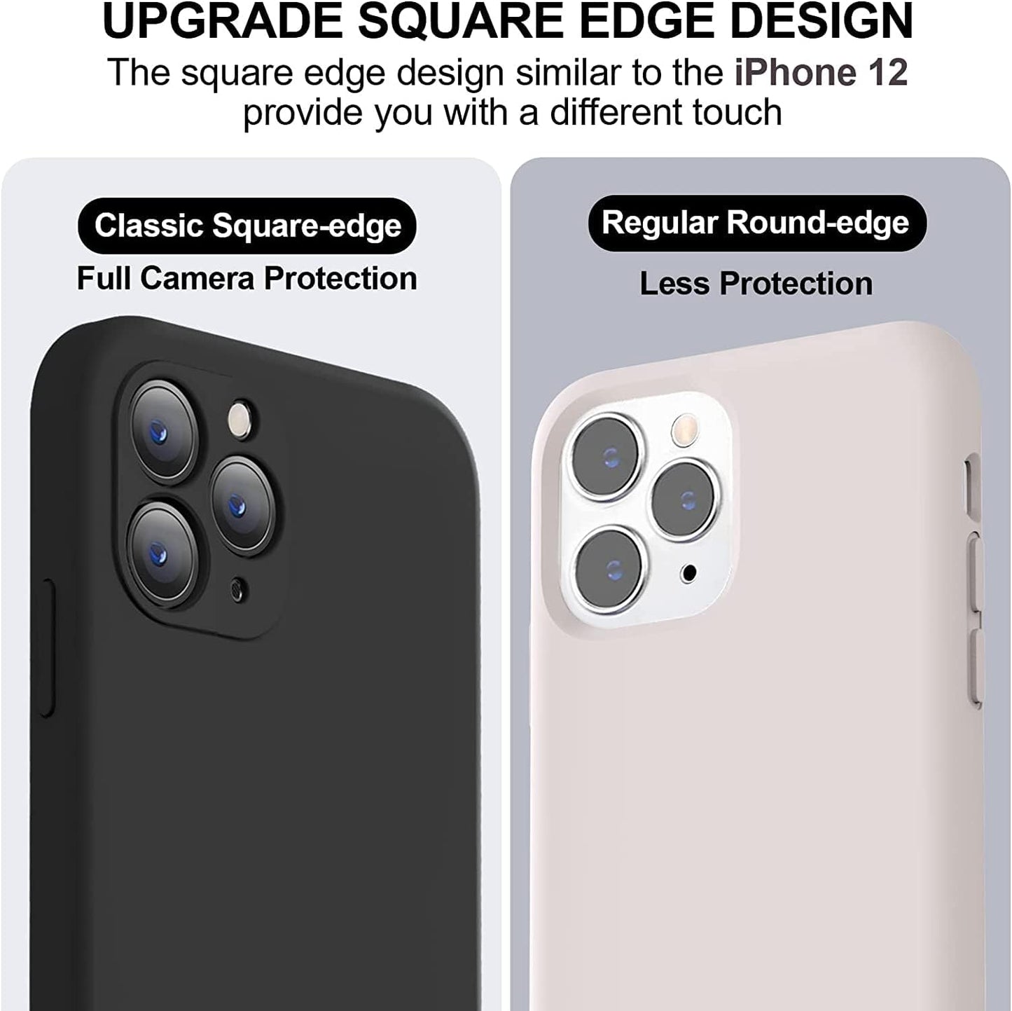 Arseaiy Designed Case for Xiaomi Redmi Note 12 Pro 5G Case Cover Liquid Silicone Slim Soft TPU Shockproof Case with Anti-Scratch Microfiber Lining 6.7", Black  Arseaiy   