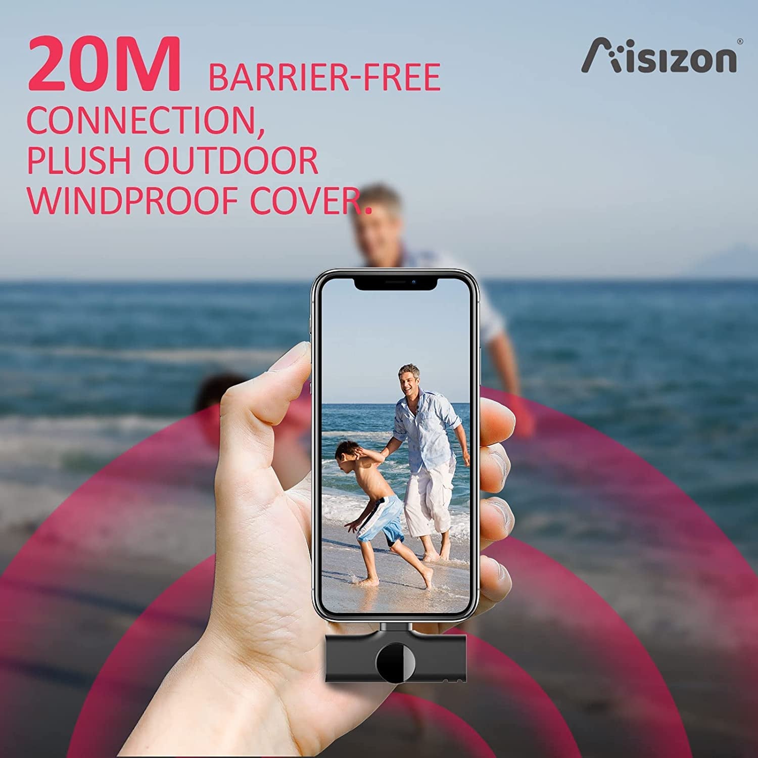 Aisizon Wireless Clip Mic, Wireless Lavalier Microphones, Lapel Clip-On Microphone, for Smartphone, Laptop, Video Recording, Tiktok, Facebook Live, Youtube Live Stream  Aisizon   