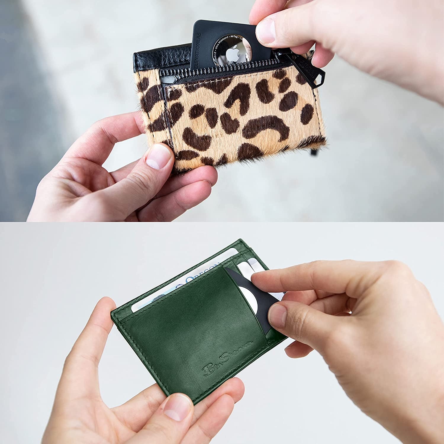 Tagvault - Airtag Wallet Holder Compact (Single) | Thin & Flexible, Stays Hidden, Patent Pending | Elevation Lab  Elevation Lab   