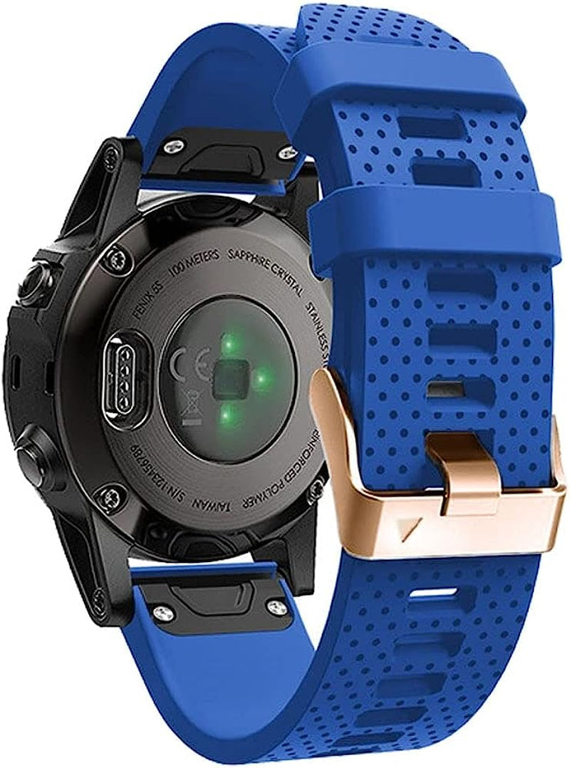 LKDJNC 20Mm for Fenix 6S 5S Smart Watch Strap Silicone Band for Garmin Fenix 5X 5 plus 6X 6 Pro Quick Release Wristband Bracelet Correa  LKDJNC F 20mm Fenix 6SPro 