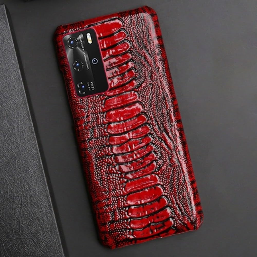 YOGISU for Huawei P40 Pro Lite P30 Mate 30 for Honor 30I V30 30S Nova 5T Case Texture Shockproof Hard Cover,Red,For Huawei P30  YOGISU   