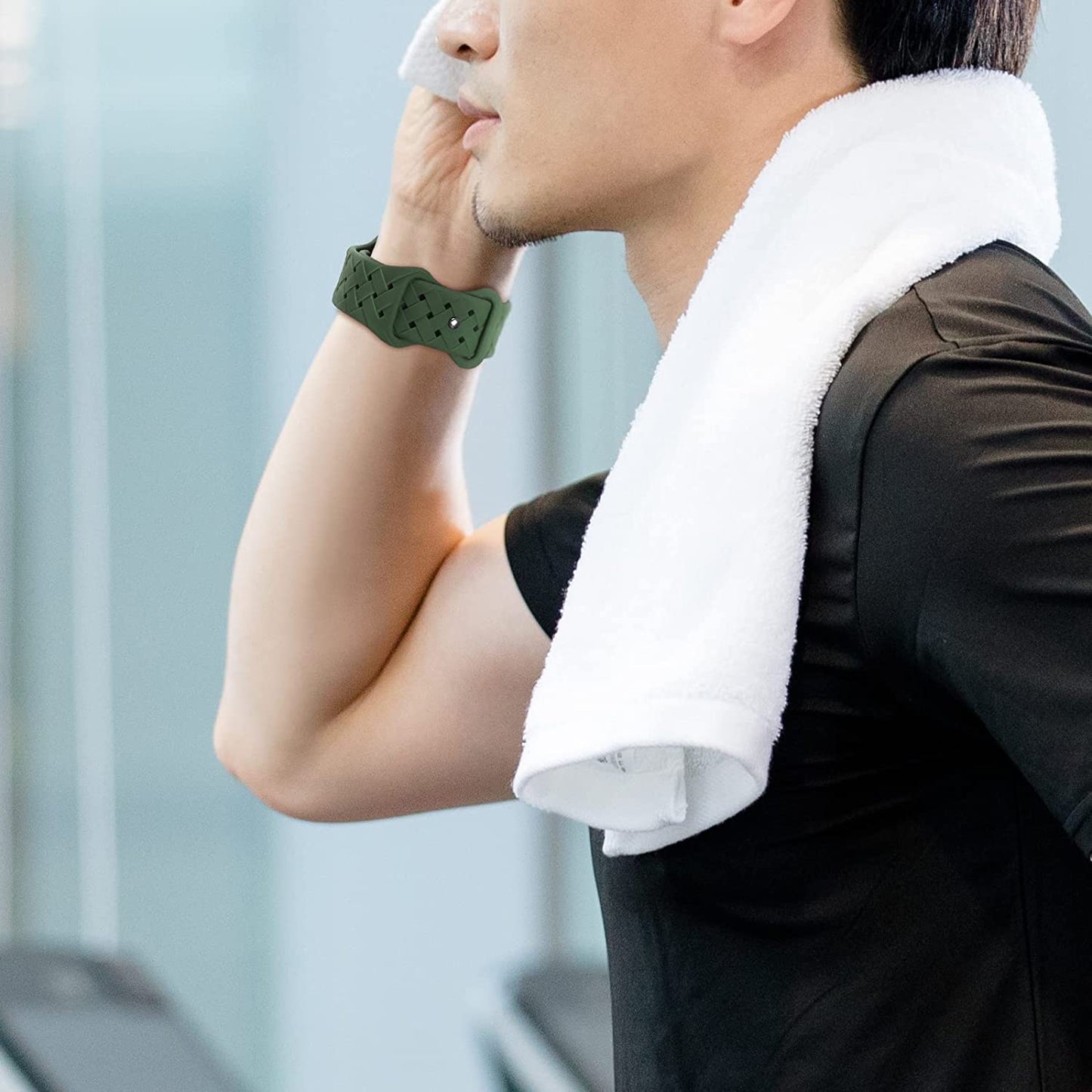 DYKEISS 6 Pack Sport Silicone Band Compatible with Apple Watch Band 41Mm 45Mm 40Mm 44Mm 38Mm 42Mm 49Mm for Women Men, Breathable Soft Replacement Strap for Iwatch Ultra Series 8/7/SE/6/5/4/3/2/1  DYKEISS   