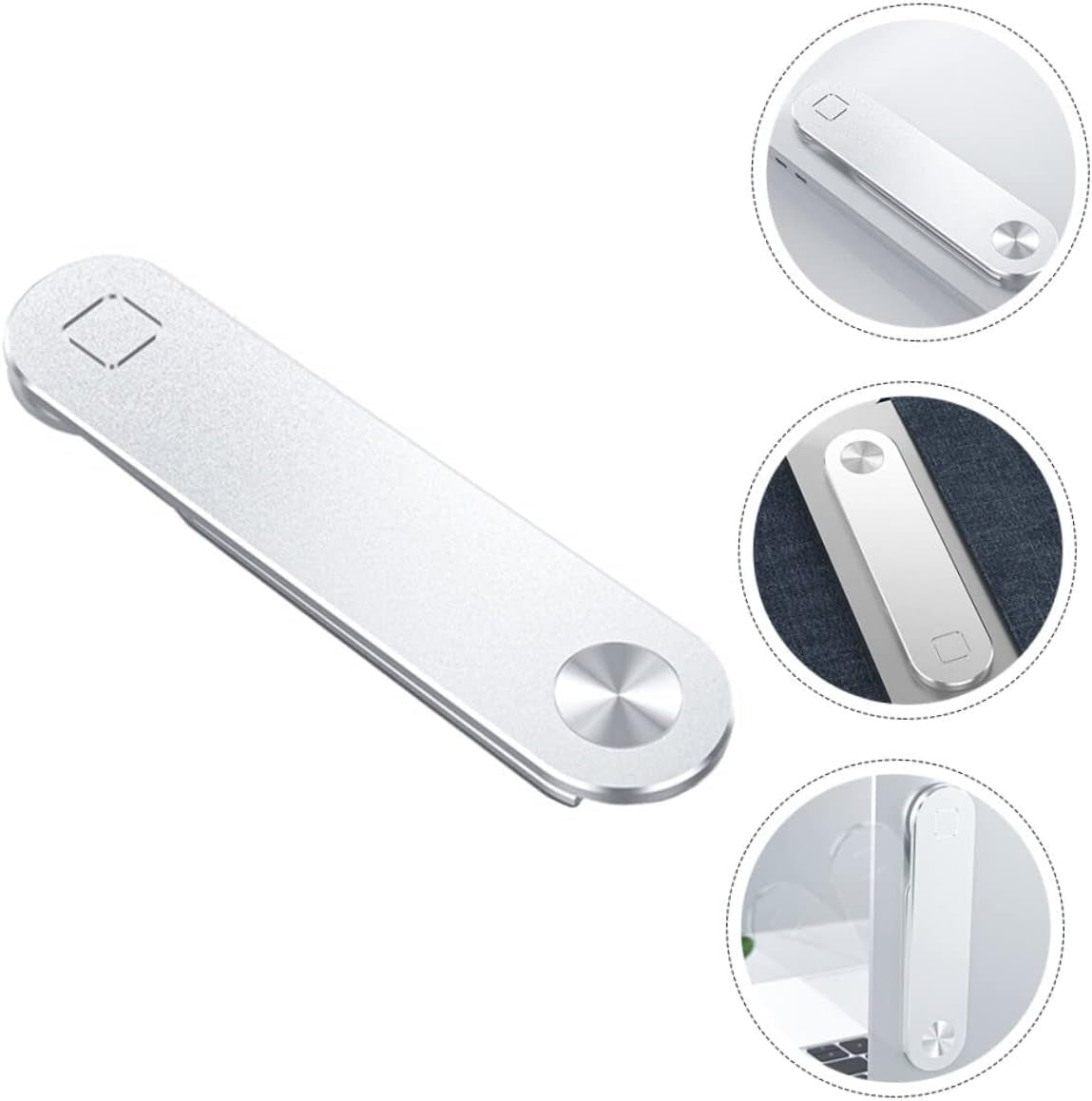 Operitacx Computer Phone Holder Computer Holder for Laptop Metal Brackets Magnetic Tablet Mount Laptop Stand Computer Adjustable Tablet Stand Magnetic Computer Stand Laptop Holder Metal 5Pcs  Operitacx   