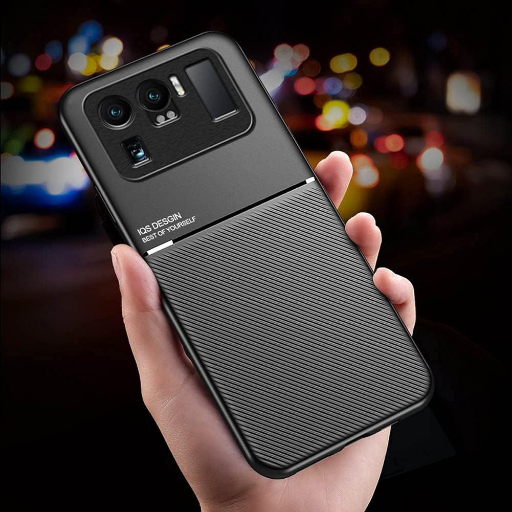 Kepuch Mowen Case Cover Bumper Built-In Metal Plate for Xiaomi 11 Ultra - Black  Kepuch   
