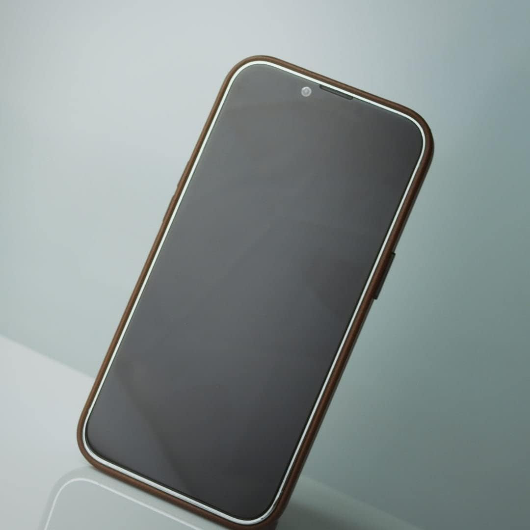 Axess Wallets Iphone Leather Case, Compatible with Magsafe and Wireless Chargers, Premium Quality Italian Leather with Anti-Scratch and Shockproof Frame (Iphone 13 Pro, Cognac)  Axess Wallets   