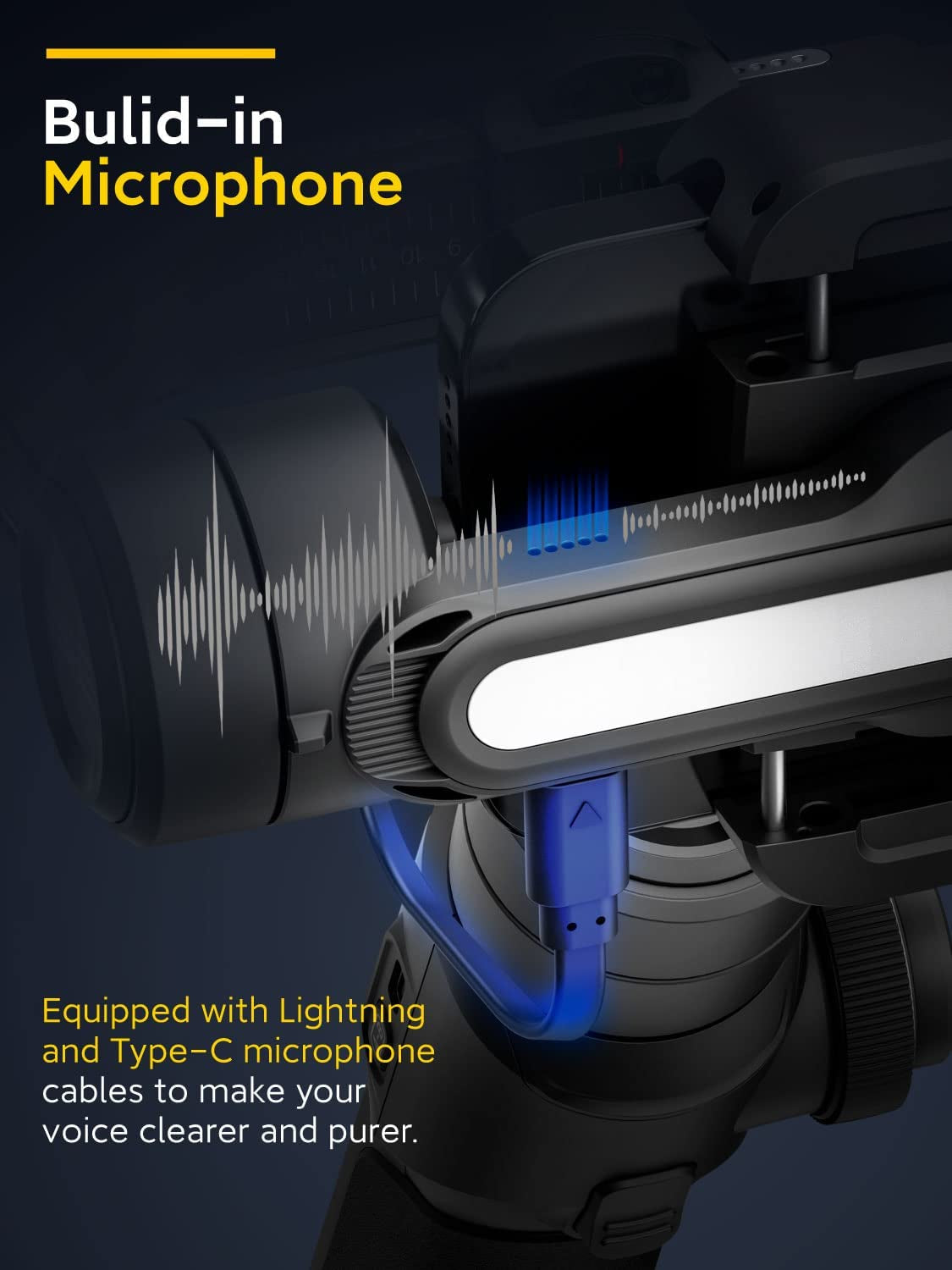 AOCHUAN Smart S2 Gimbal Stabilizer for Smartphone Professional Industry-Standard 3-Axis Phone Gimbal with Extendable Rod Microphone Fill Light Gimbal for Iphone and Android Vlogging Tiktok Youtube  AOCHUAN   