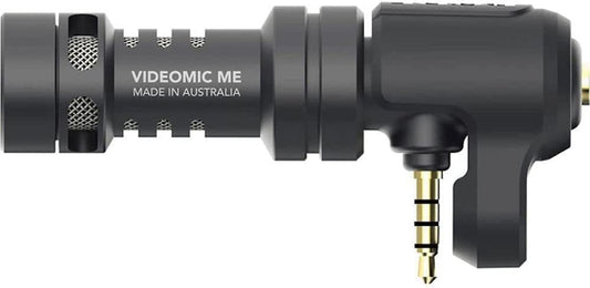 Rode Videomic Me Compact TRRS Cardioid Mini-Shotgun Microphone for Smartphones  RØDE Microphones   