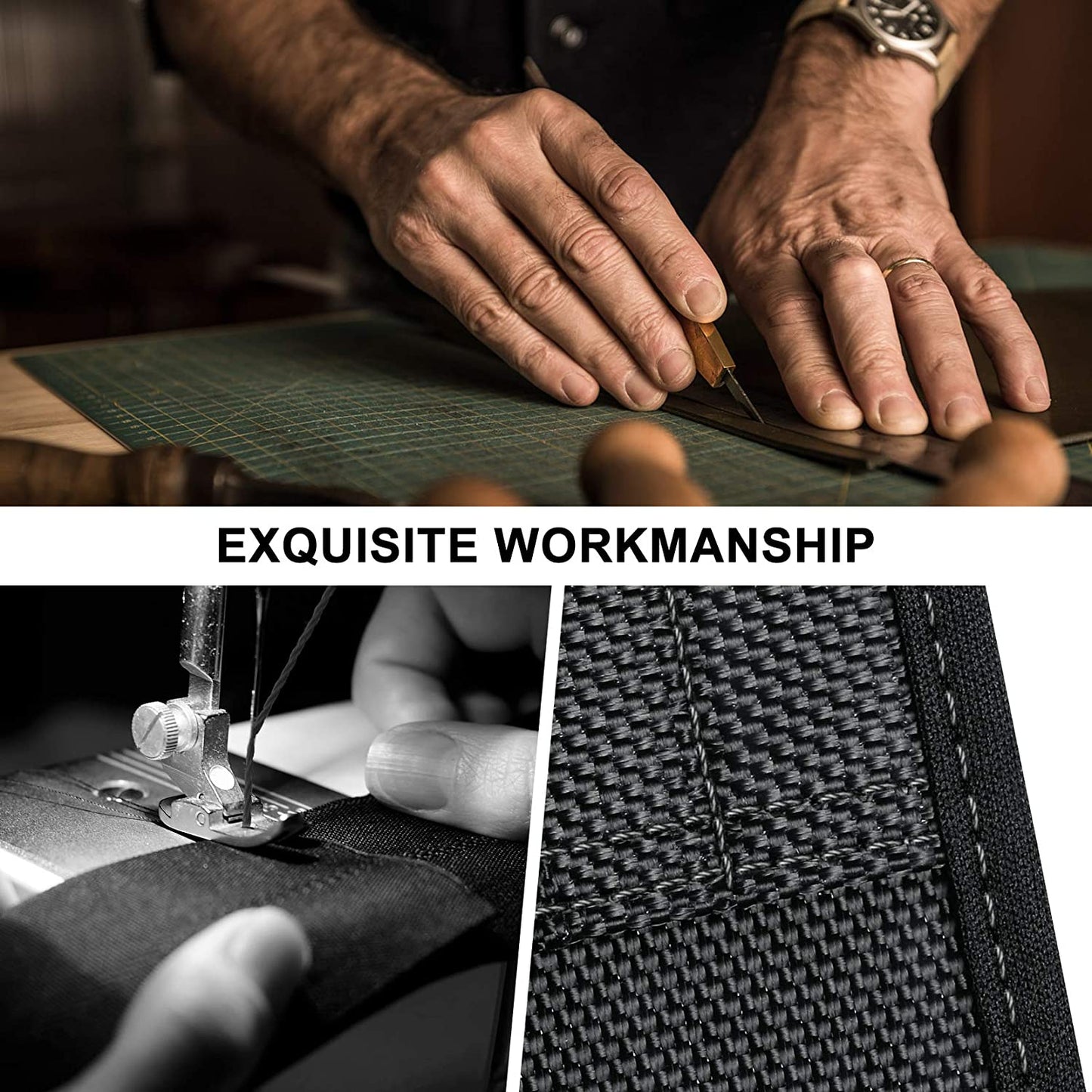 Ykooe Cell Phone Pouch Nylon Belt Holster Case Compatible with Iphone 15, 15 Pro, 14 Pro, 14, 12, 12 Pro, 11, 11 Pro, 13, 13 Pro, XR, Samsung Galaxy S20 S21 S22 S23 S10 S9, Black – L  ykooe   