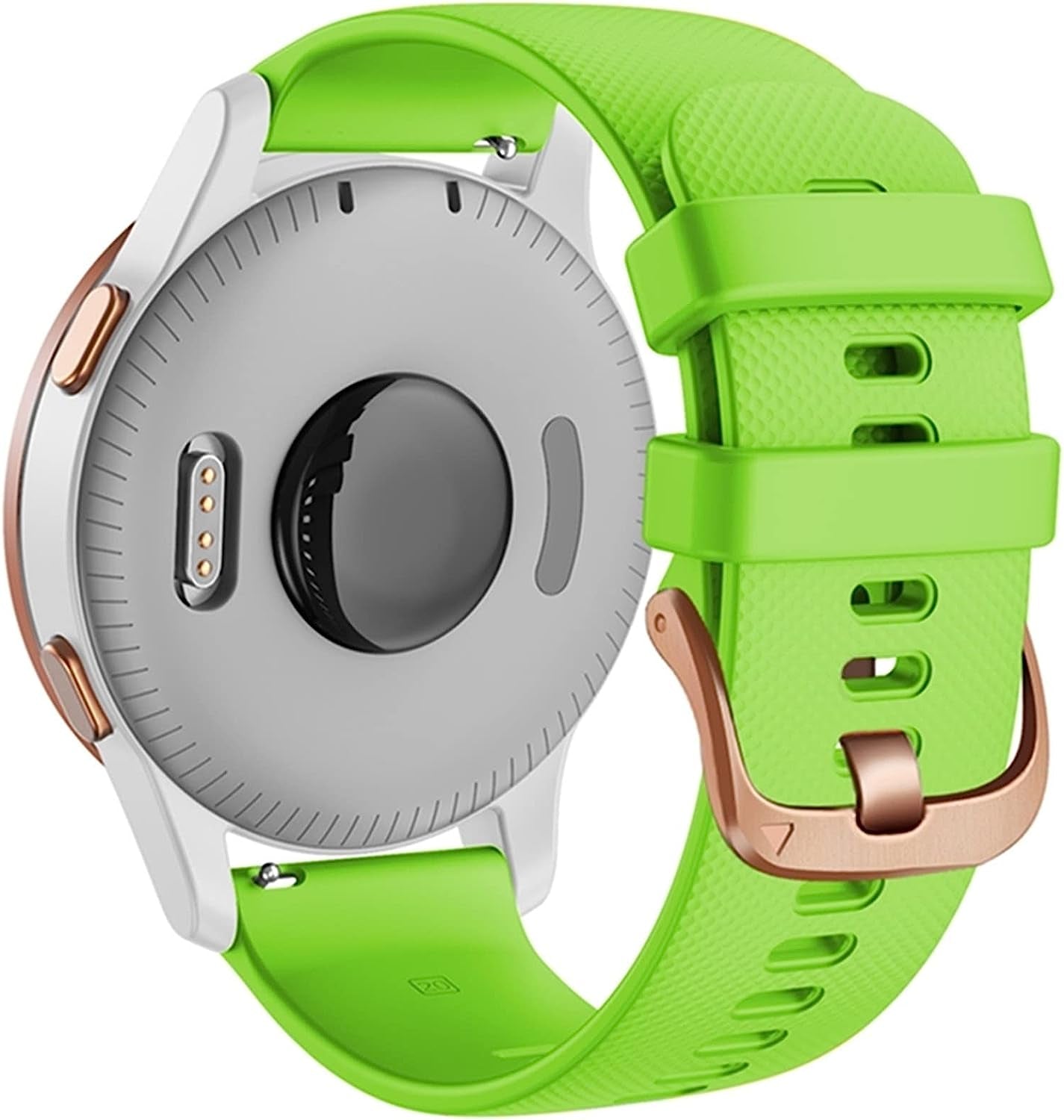 GHFHSG 18 20Mm Silicone Wrist Strap for Garmin Vivoactive 3 4S Garmin Venu Smart Watch Band for Forerunner 645 245 Wristband Strap  GHFHSG 7 20mm Forerunner 245 