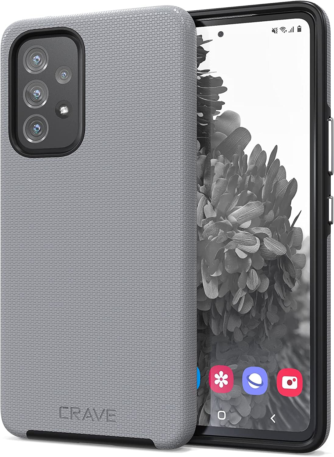 Crave Dual Guard for Samsung Galaxy A53 Case, Shockproof Protection Layer Case 5G - Forest Green  Crave Slate  